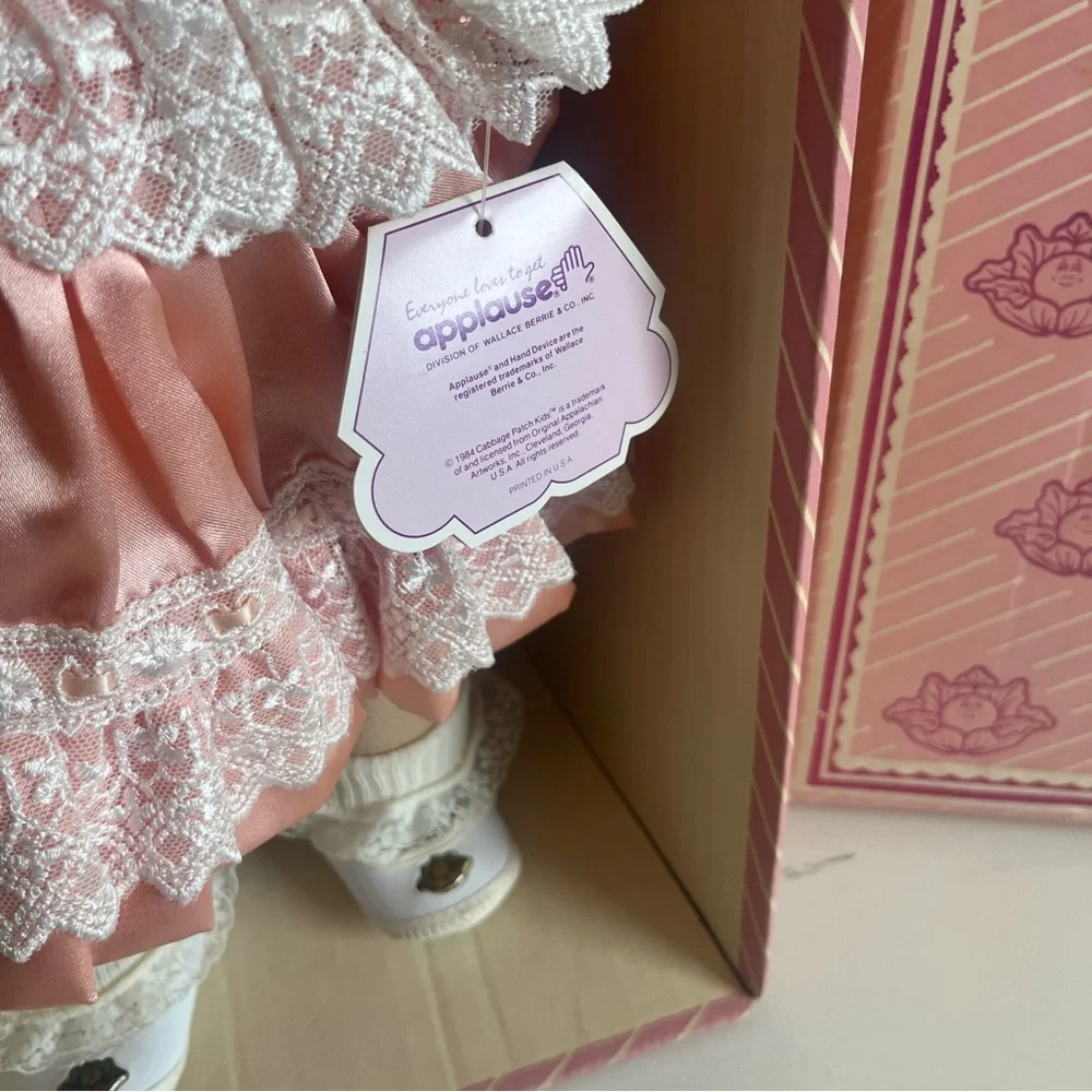 1984 Applause Cabbage Patch Kids 16" Porcelain Doll Jessica Louise Original Box💖 - Picture 6 of 16